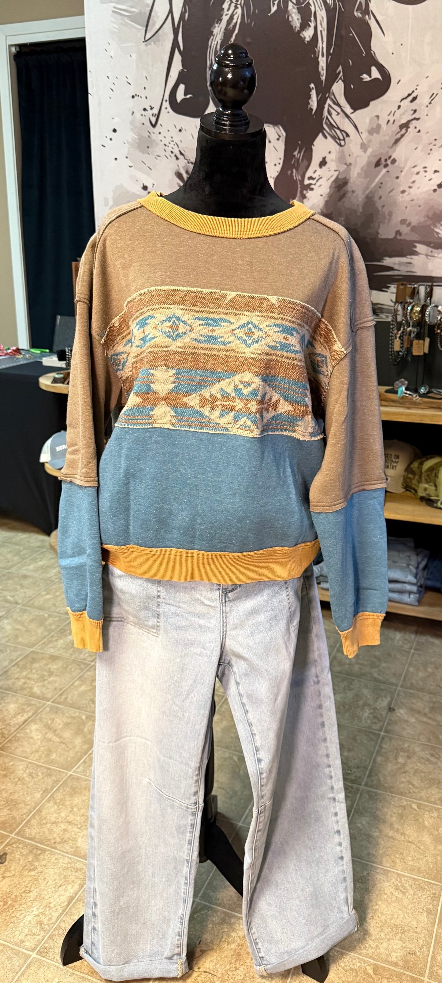 High Desert Aztec Sweatshirt