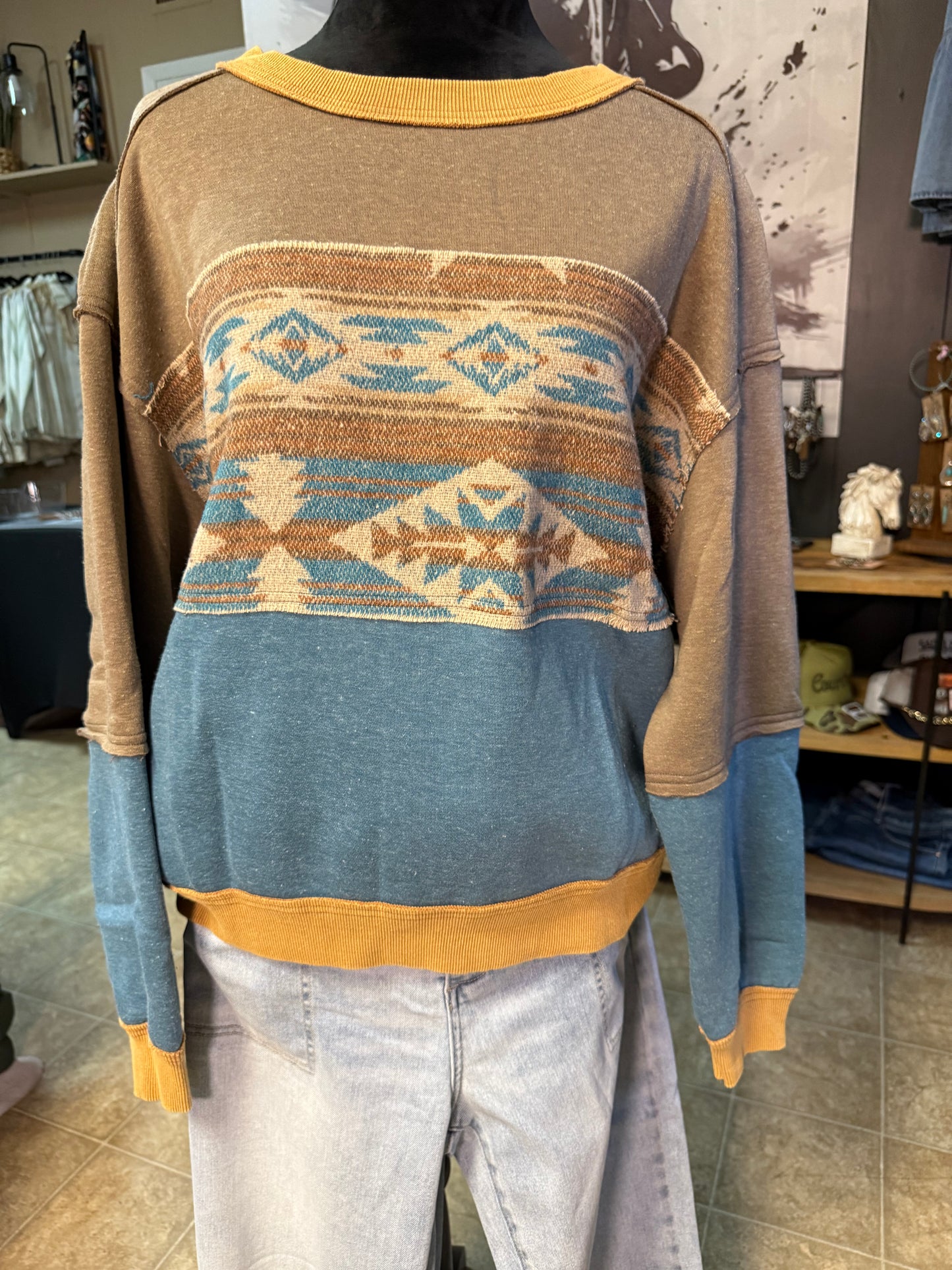 High Desert Aztec Sweatshirt