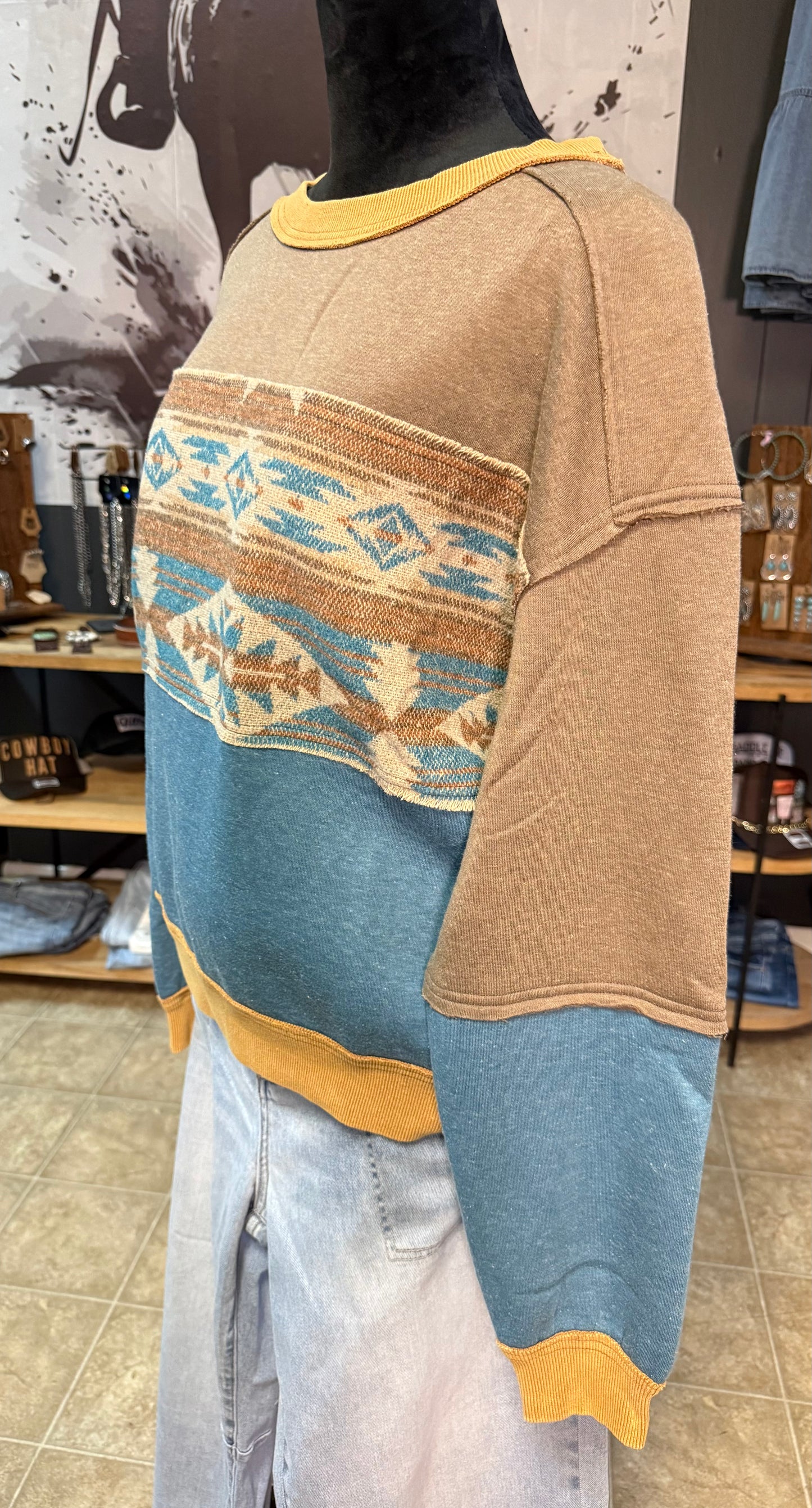High Desert Aztec Sweatshirt