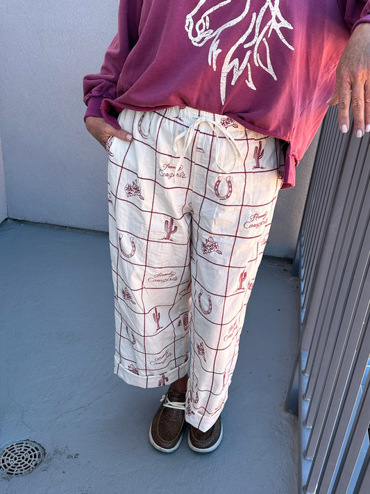 Cowgirl Grid Pants