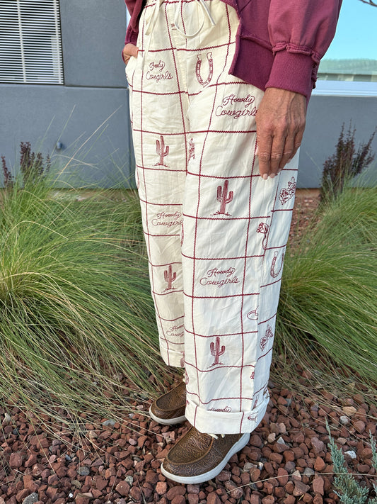 Cowgirl Grid Pants