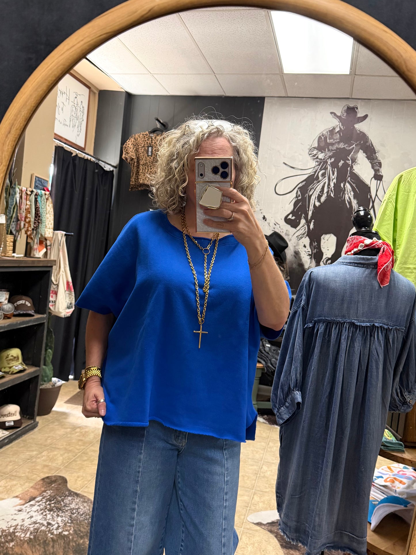 Malibu Vintage Dolman Top