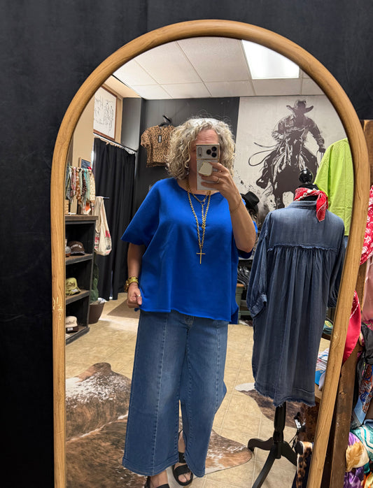 Malibu Vintage Dolman Top