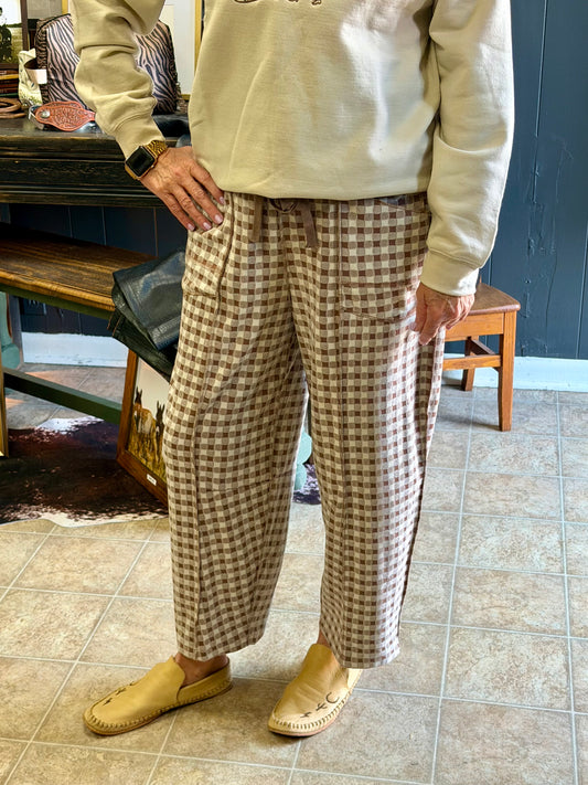 CHECKED OUT Pants