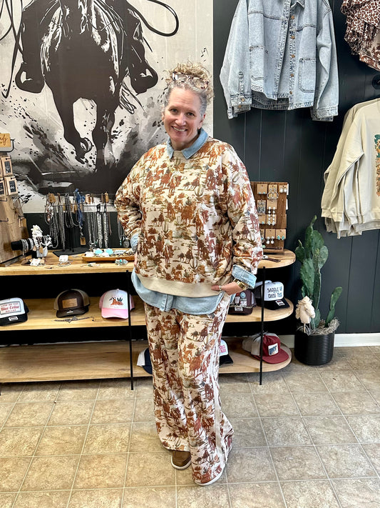 COWBOY CANVAS PANTS