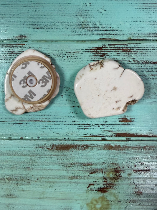 Cream Slab Phone Grip