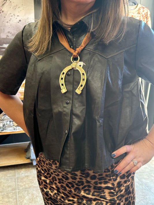 Desperado Top in Mocha