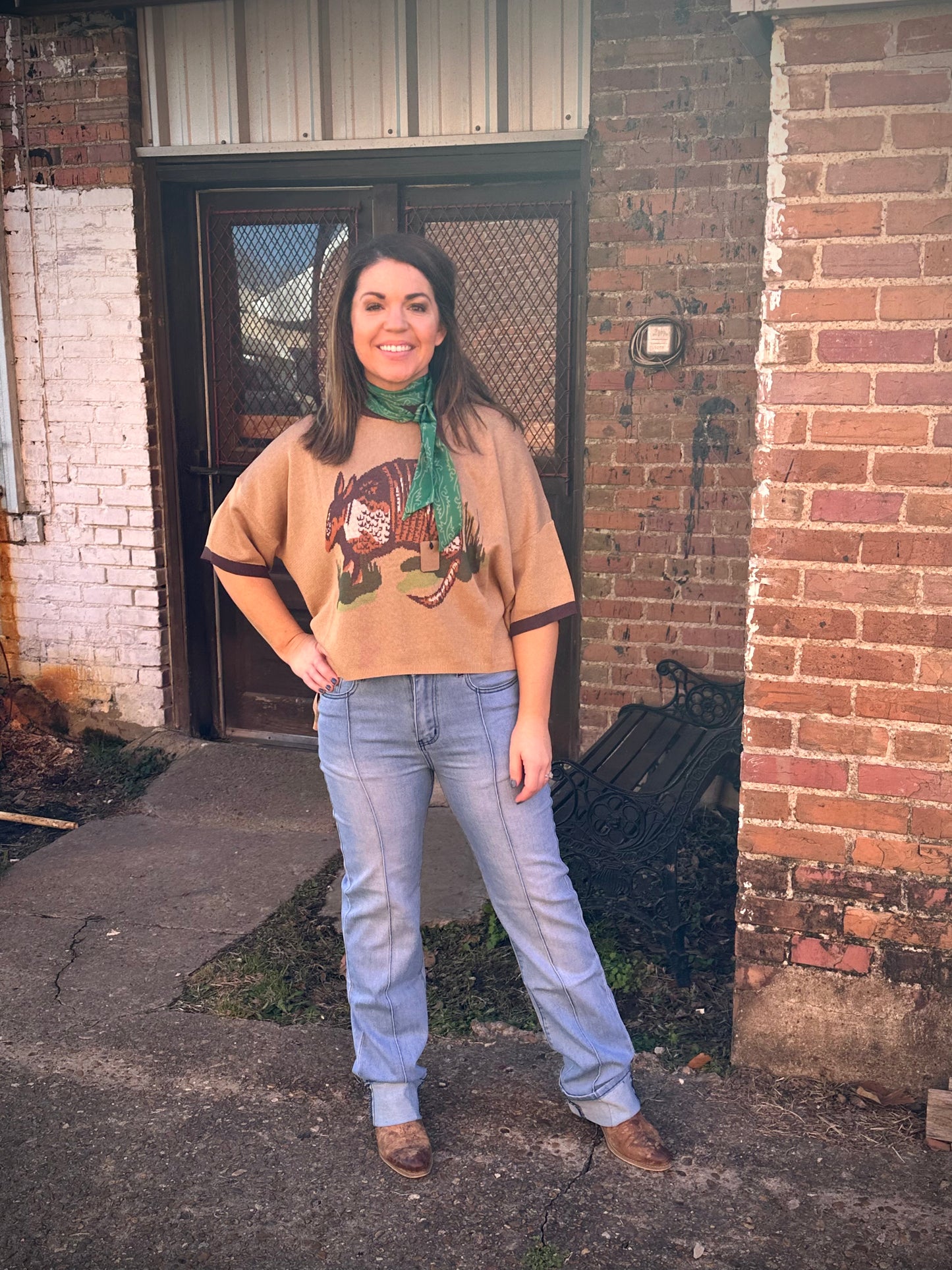Dusty Dillo Top