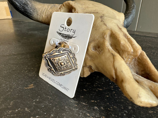 Bronze Diamond Navajo Ring