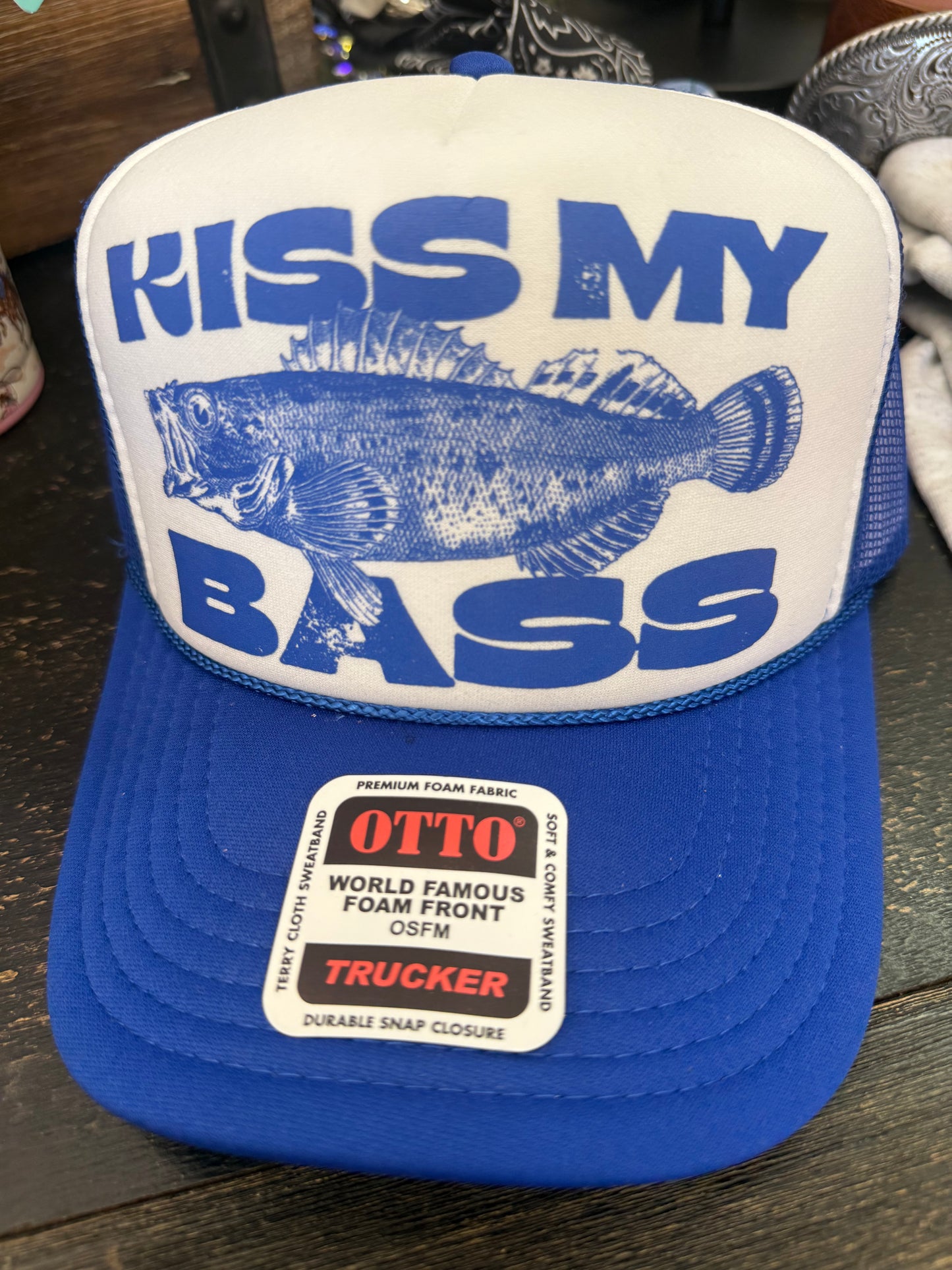 Kiss my BASS Trucker Hat