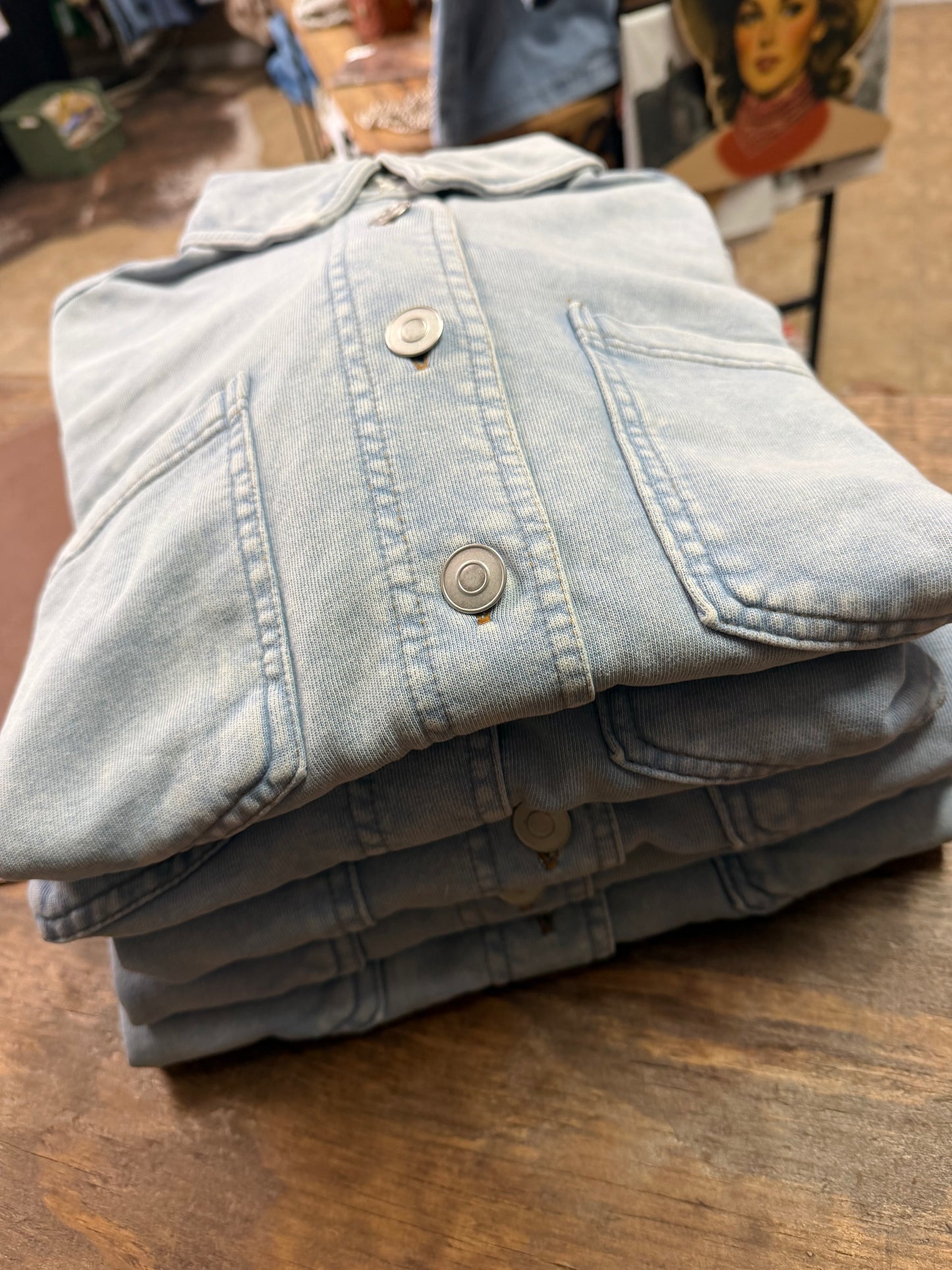 Simply Washed Shacket