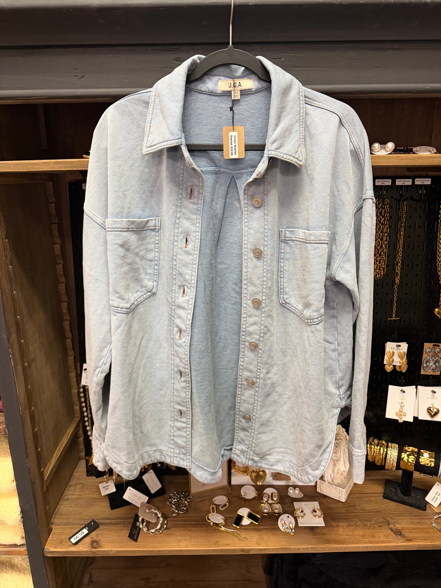 Simply Washed Shacket