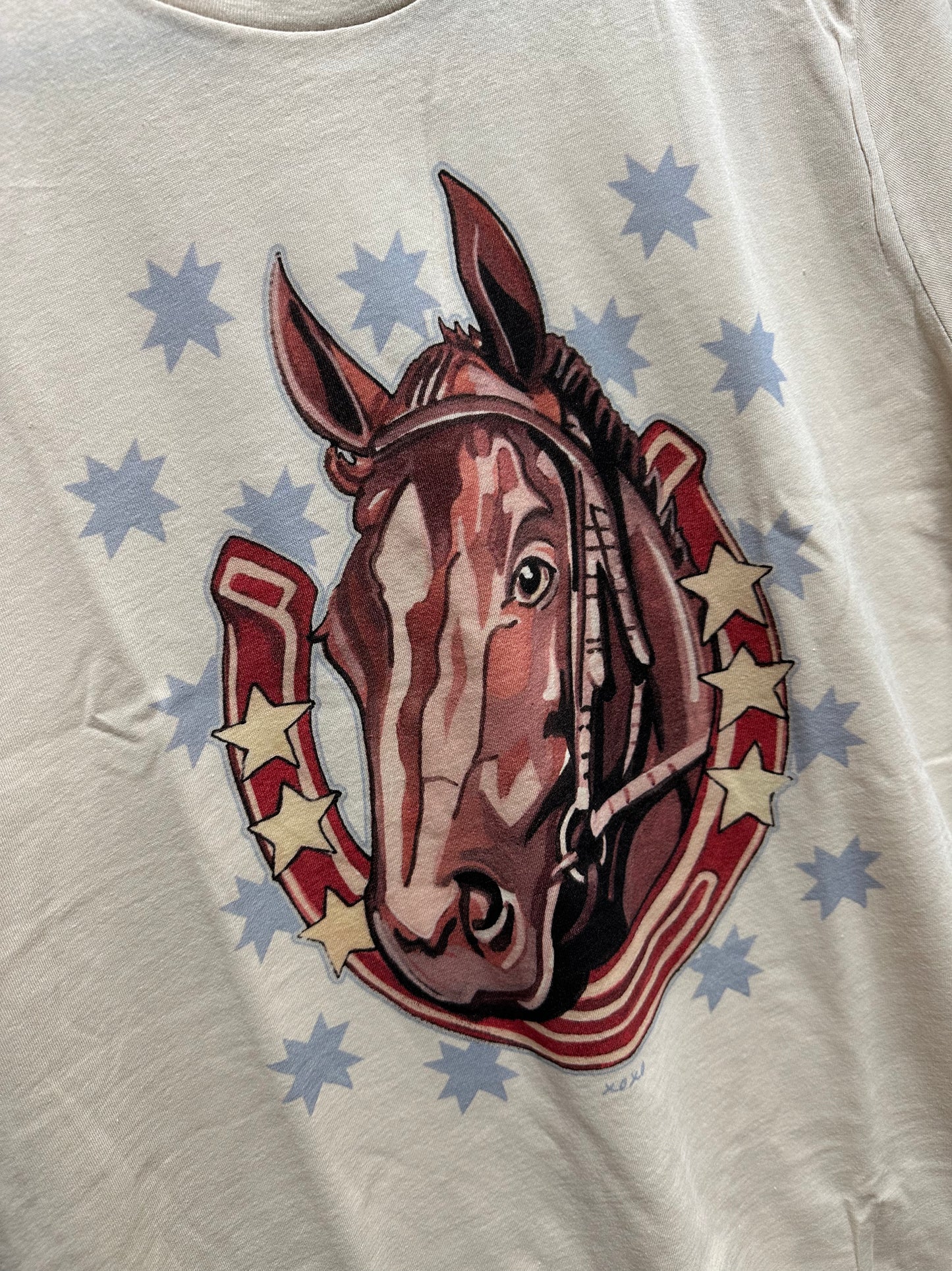 Stars & Saddle Tee