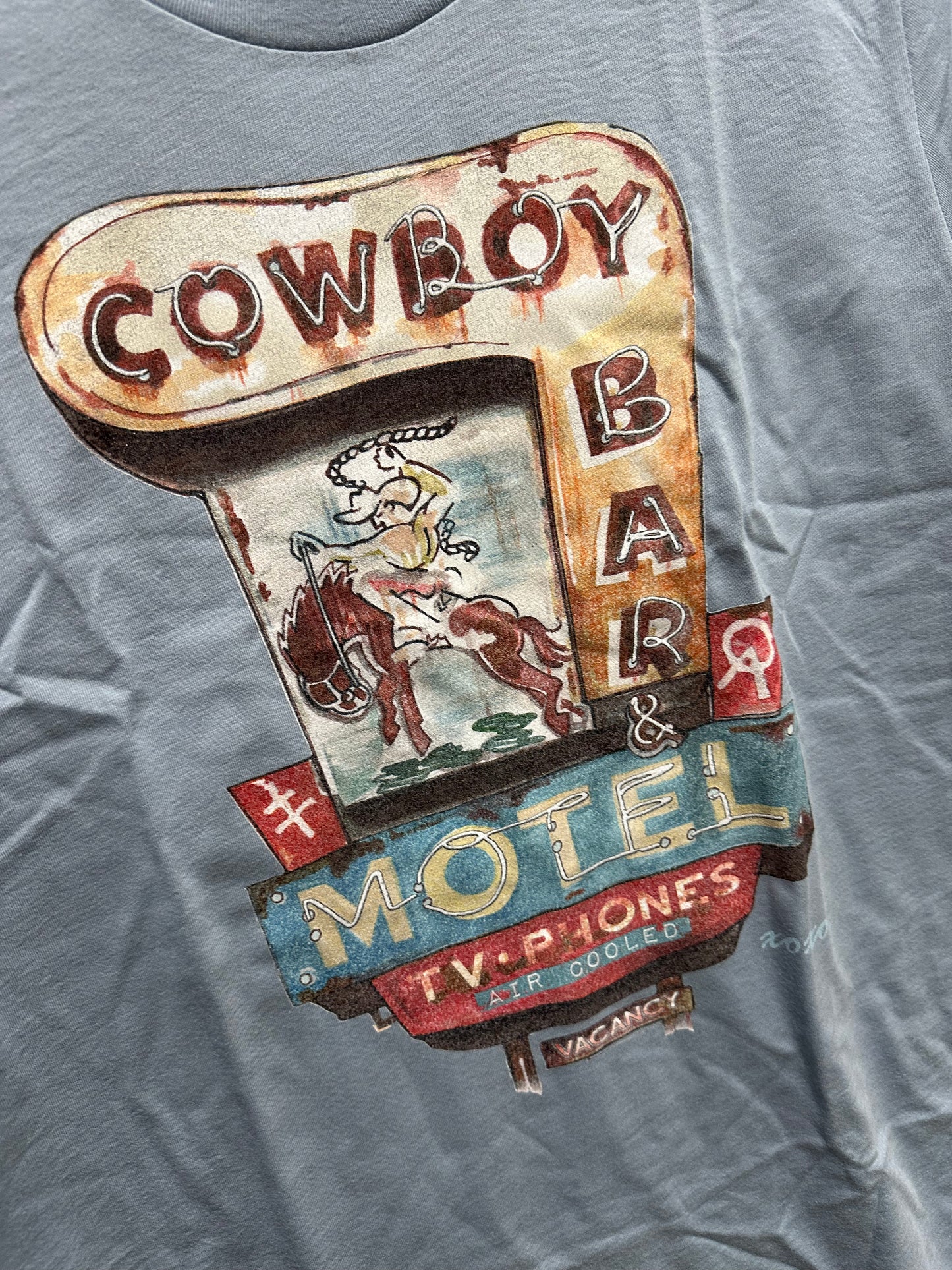 Cowboy Bar & Motel Tee