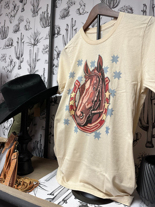 Stars & Saddle Tee