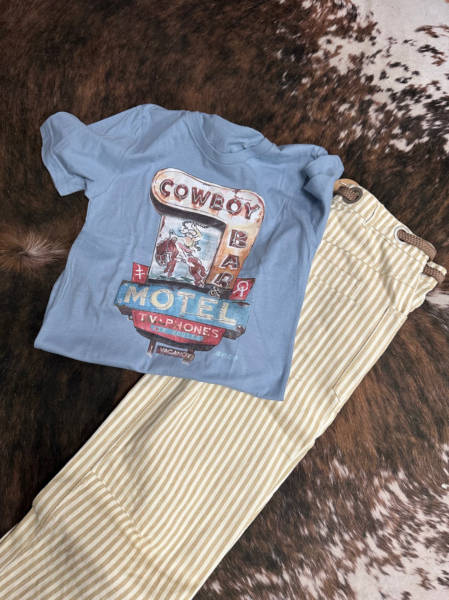 Cowboy Bar & Motel Tee