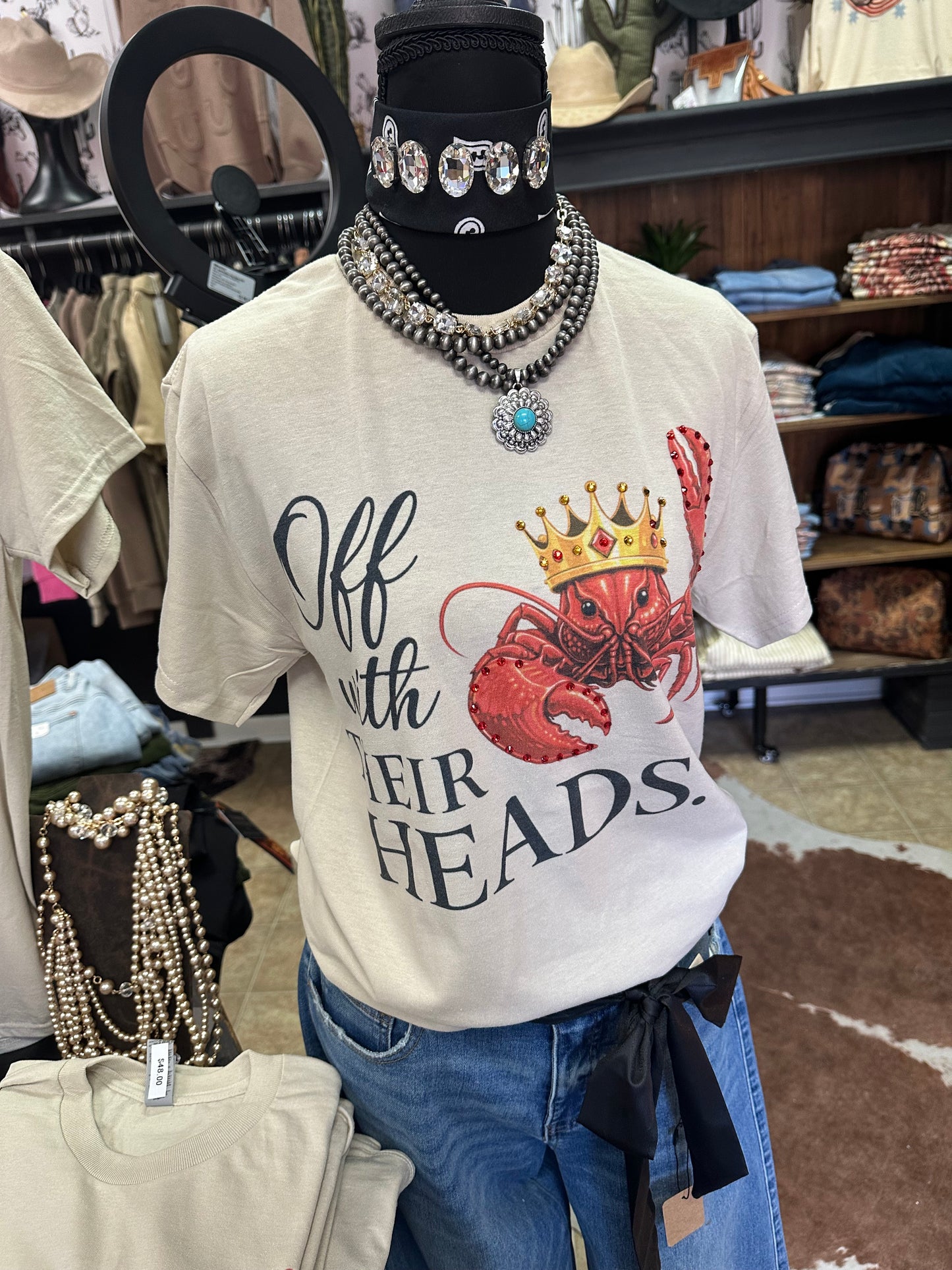 Off With Their Heads Crawfish Tee