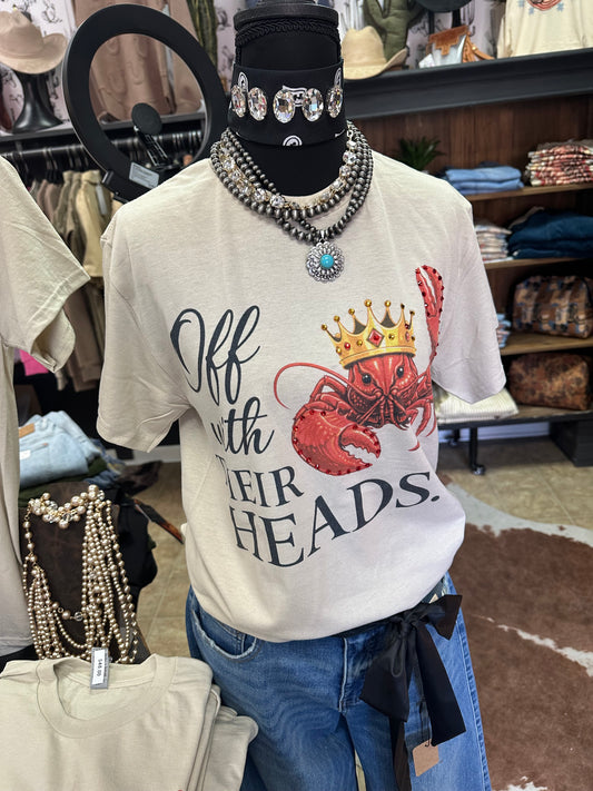 Off With Their Heads Crawfish Tee