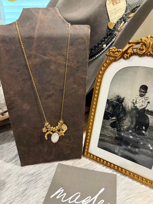 Not Luck Just God Necklace