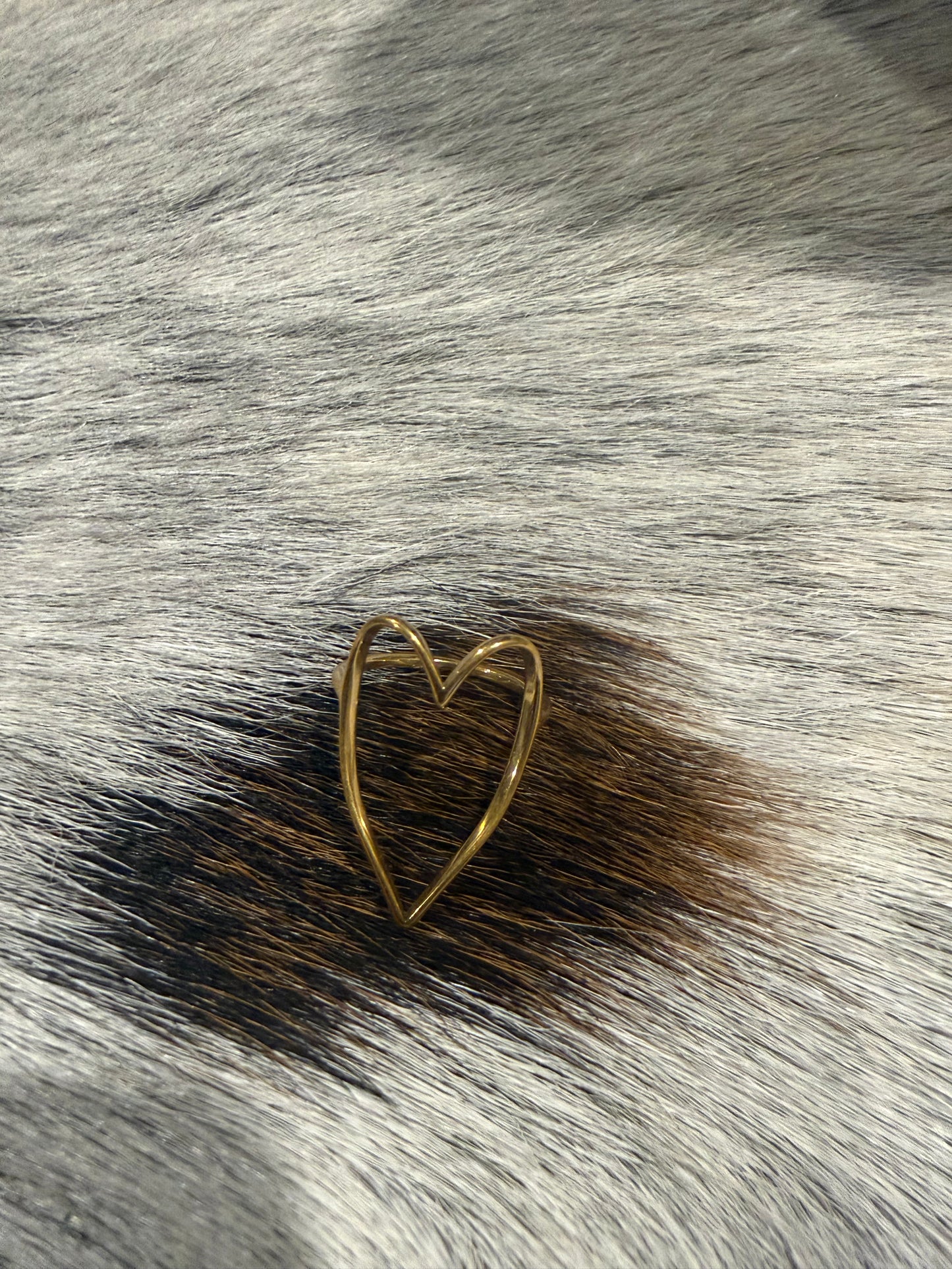Gold Heart Ring