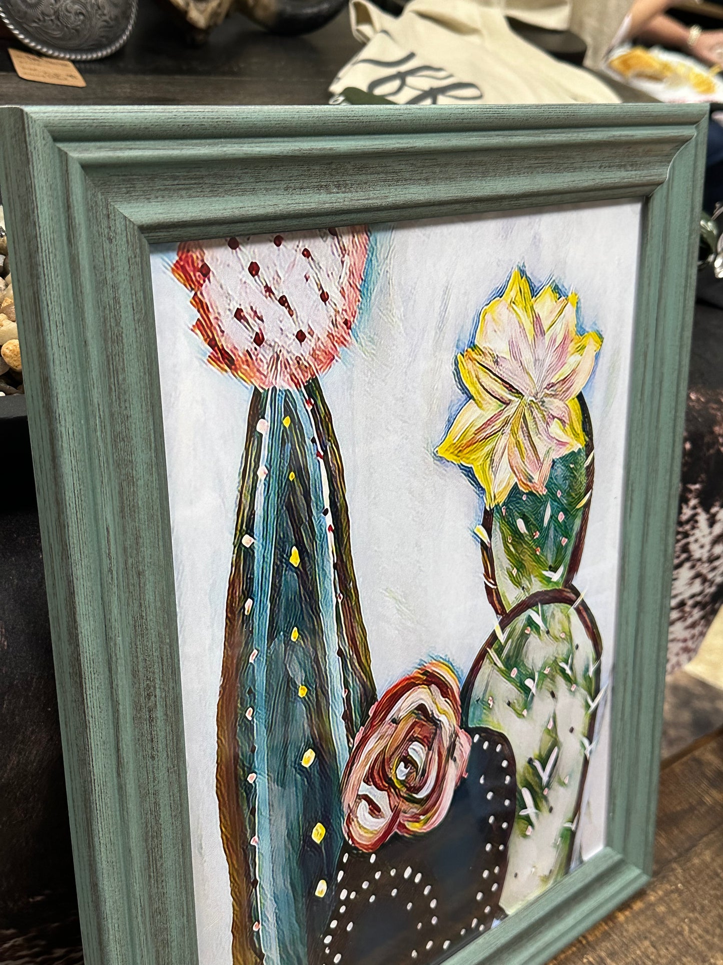 11x14 Framed Prints - Lily Bob Cactus