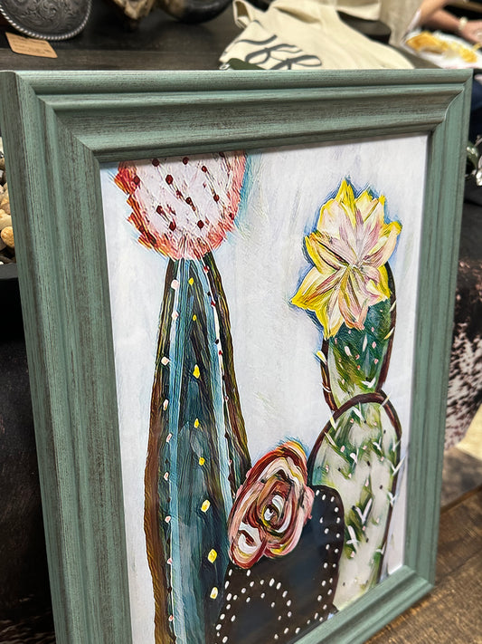 11x14 Framed Prints - Lily Bob Cactus