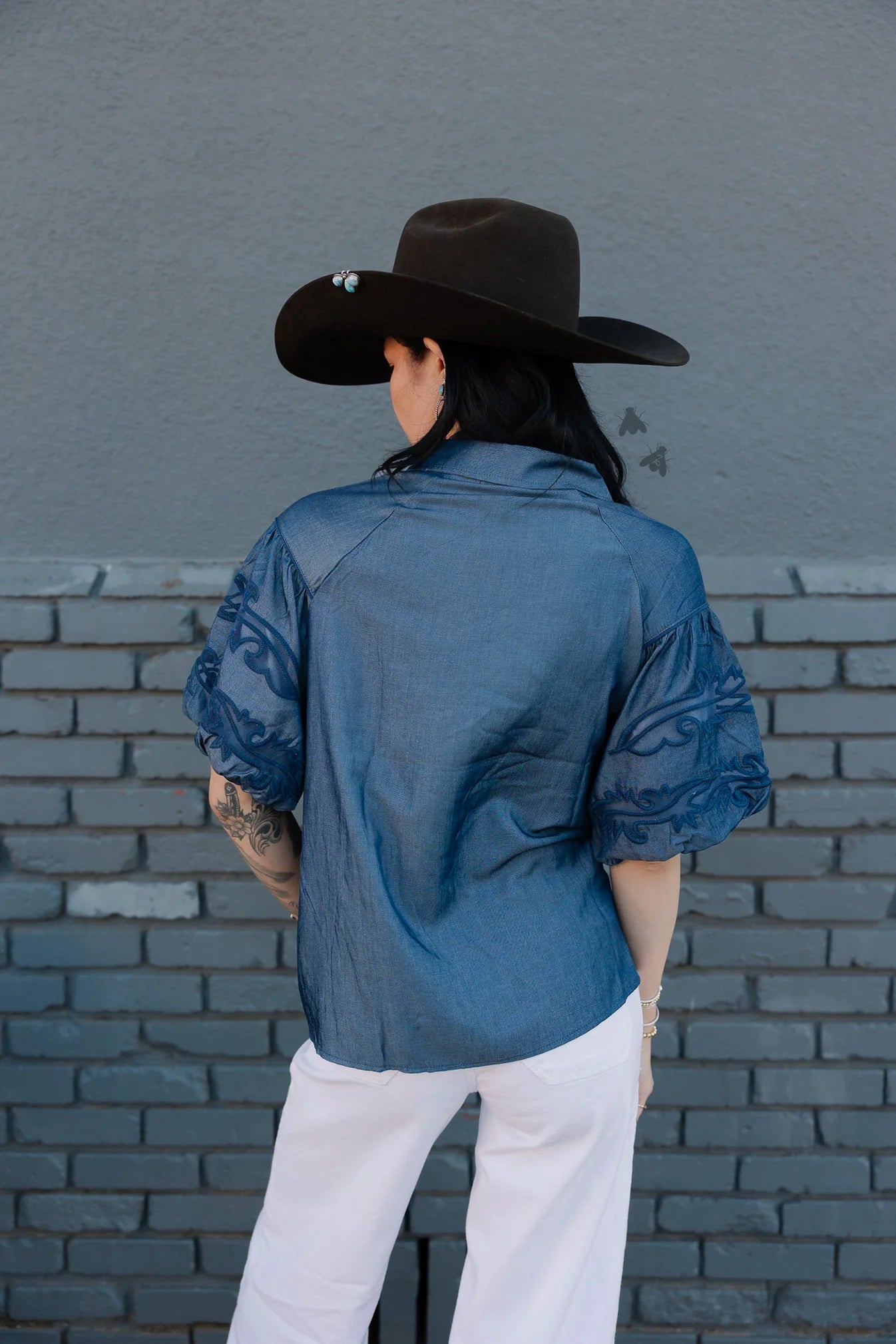 Sweetwater Stitch-Denim and Chocolate