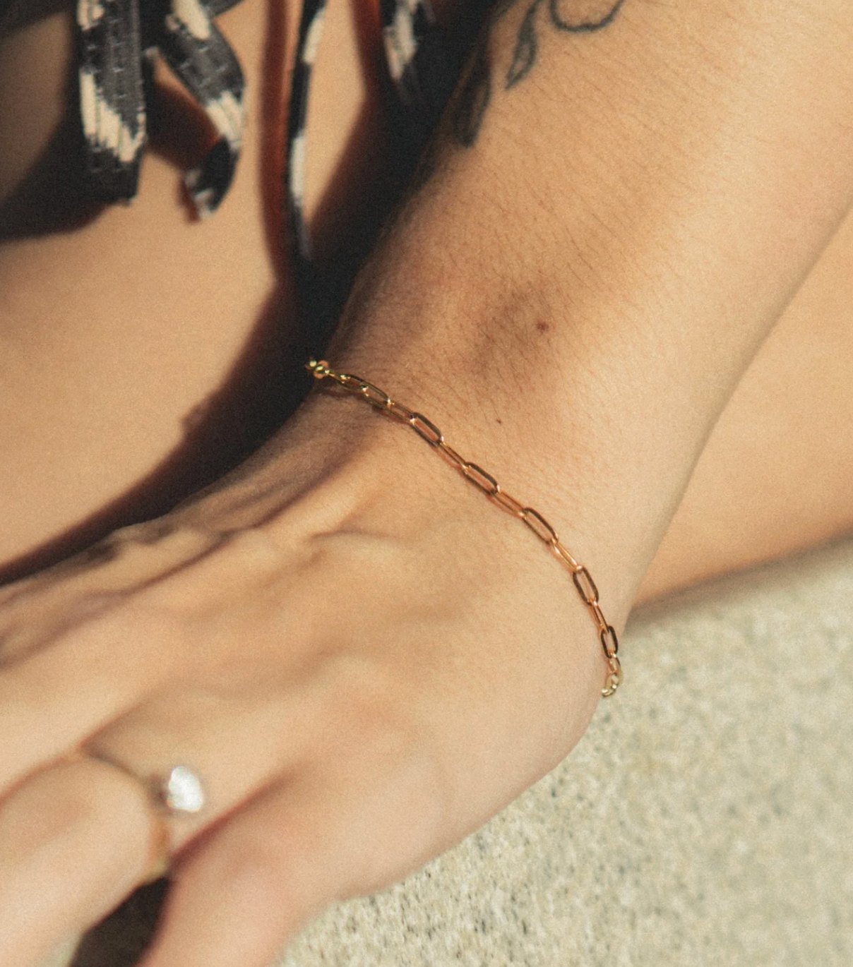Casey Kearney Classic Paperclip Bracelet