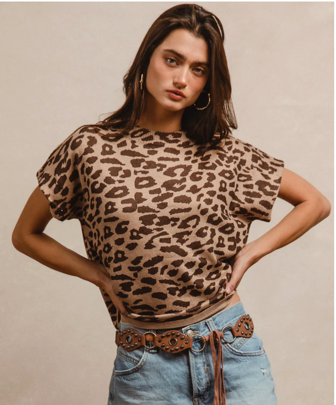 Wild Whisper Knit Top