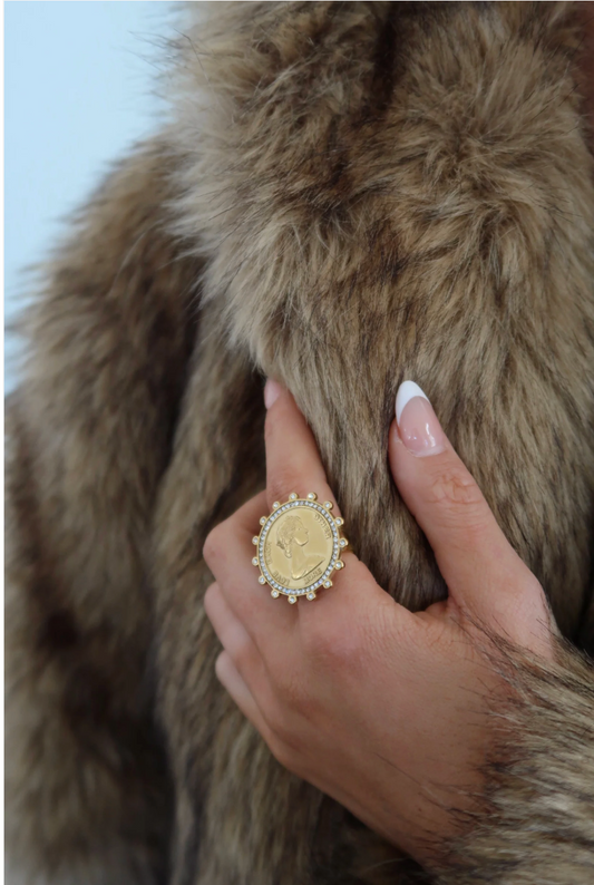 Bling Coin Ring