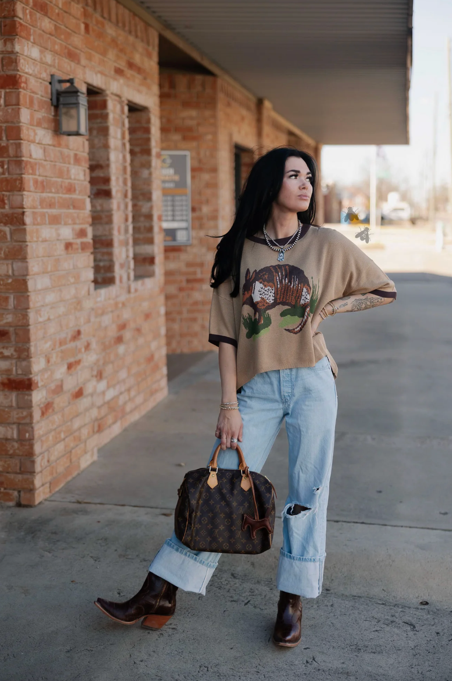 Dusty Dillo Top