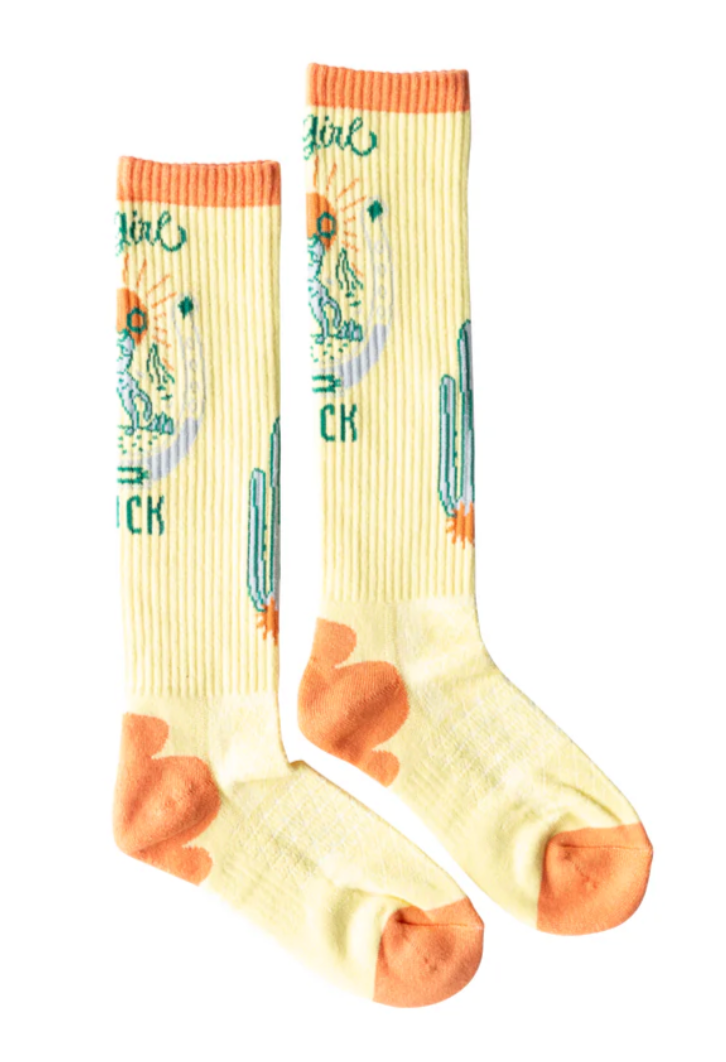 Desert Spirit Cowgirl Performance Boot Socks
