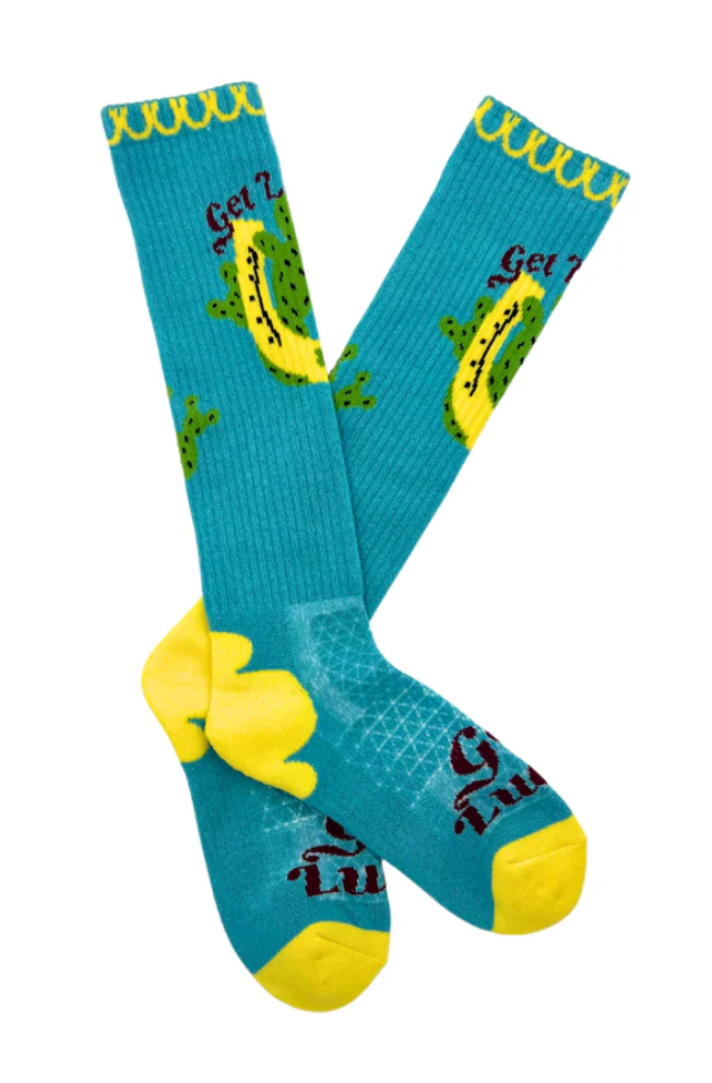 Get Lucky Aqua Performance Boot Socks