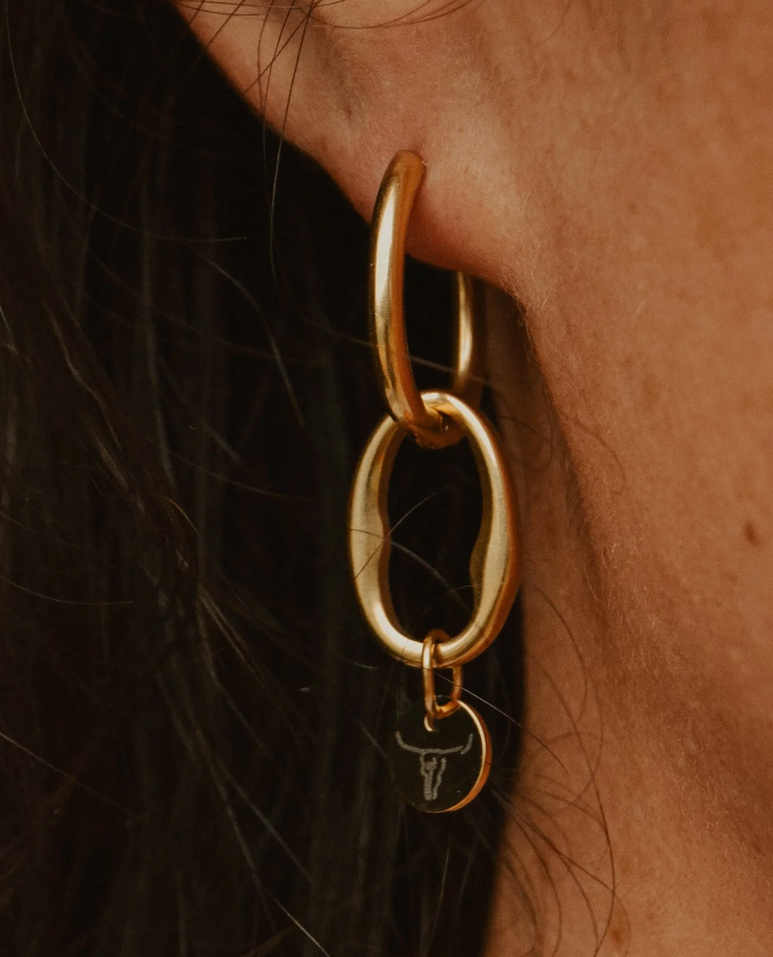 Casey Kearney Chain Link Earrings