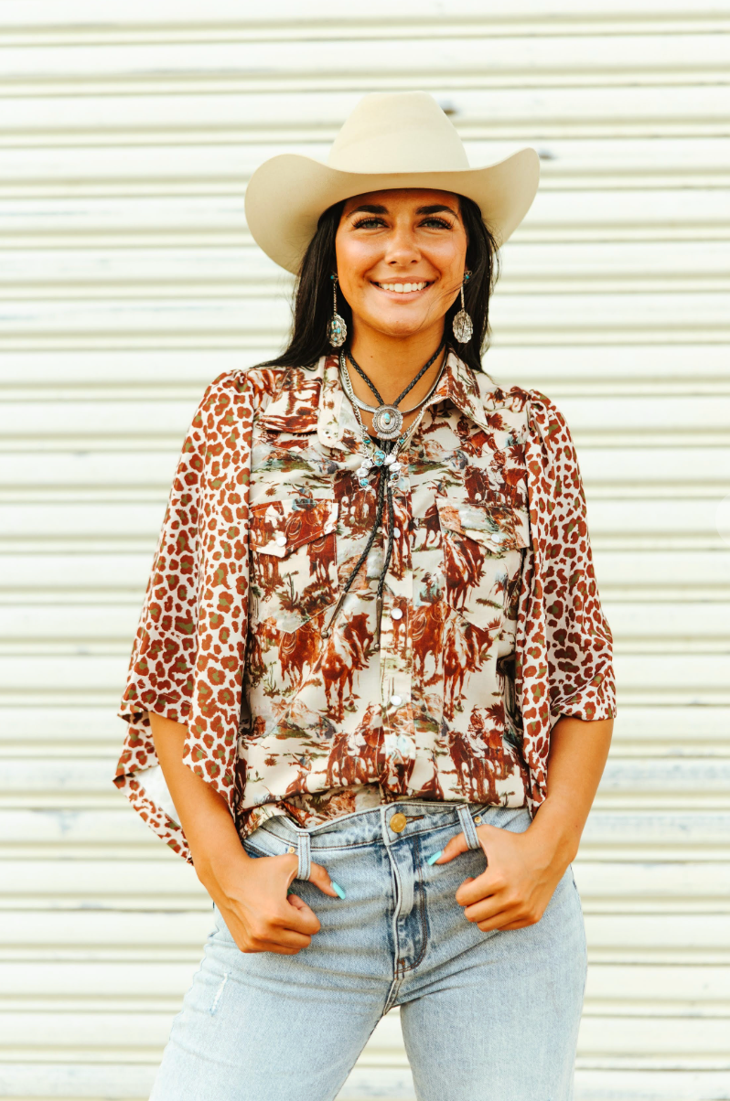 Cowboy Daydream Snap Shirt