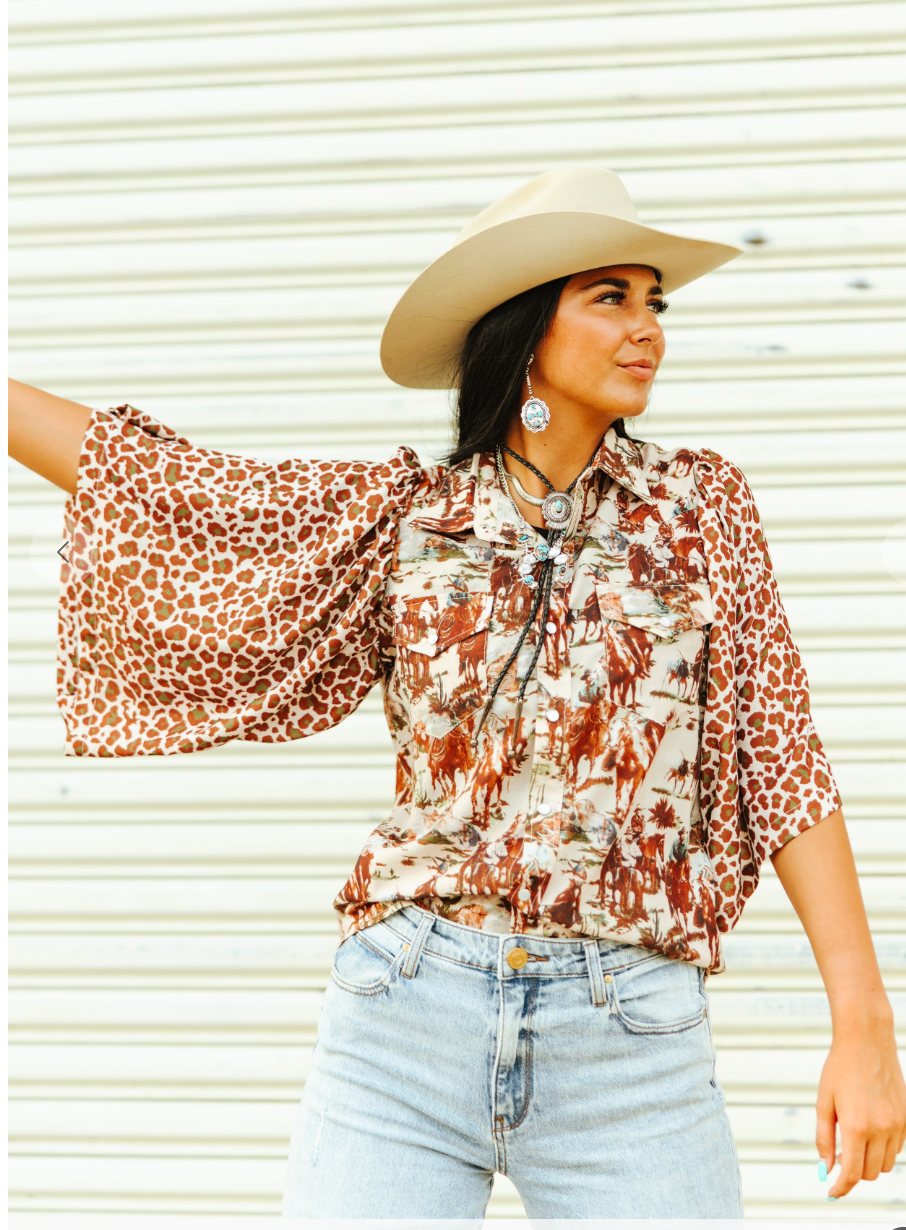 Cowboy Daydream Snap Shirt