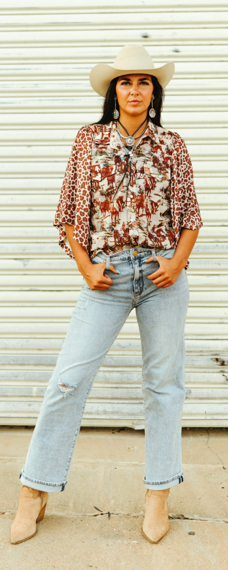Cowboy Daydream Snap Shirt