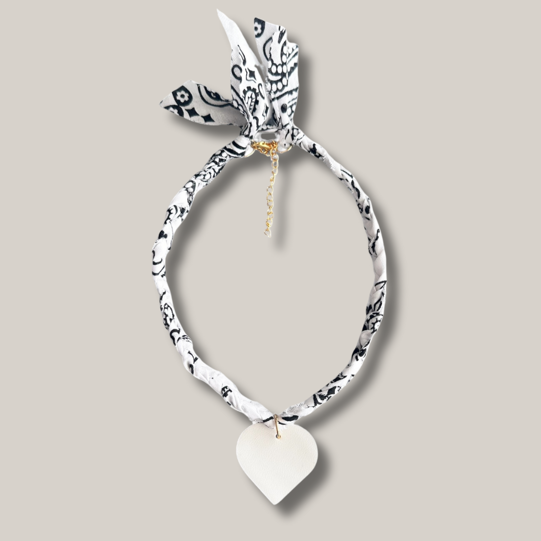 Heart Bandana Necklace