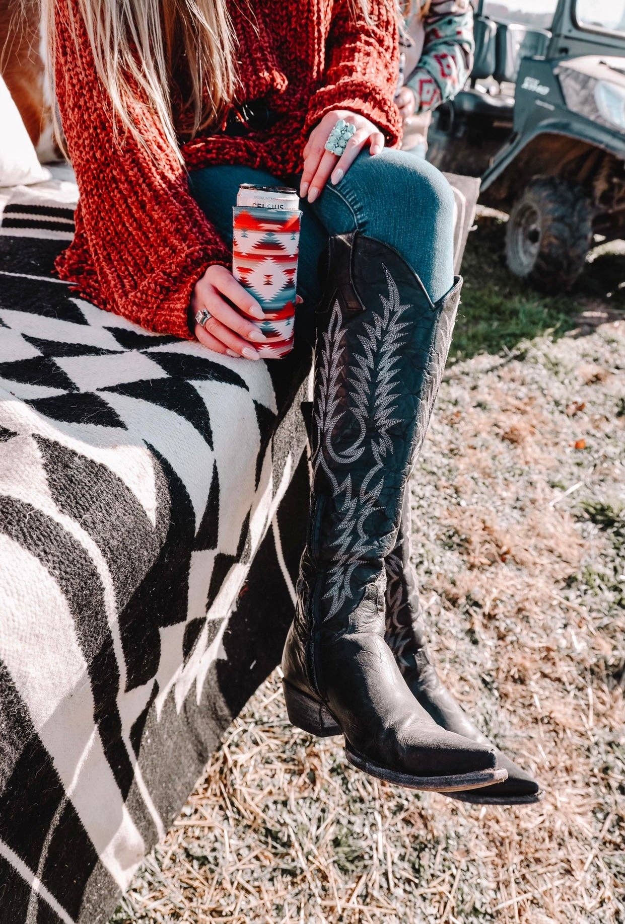Aztec Tall Coozie