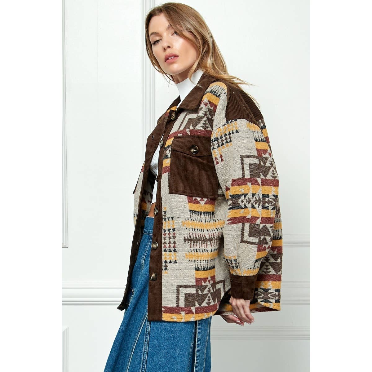 Campfire Corduroy Shacket