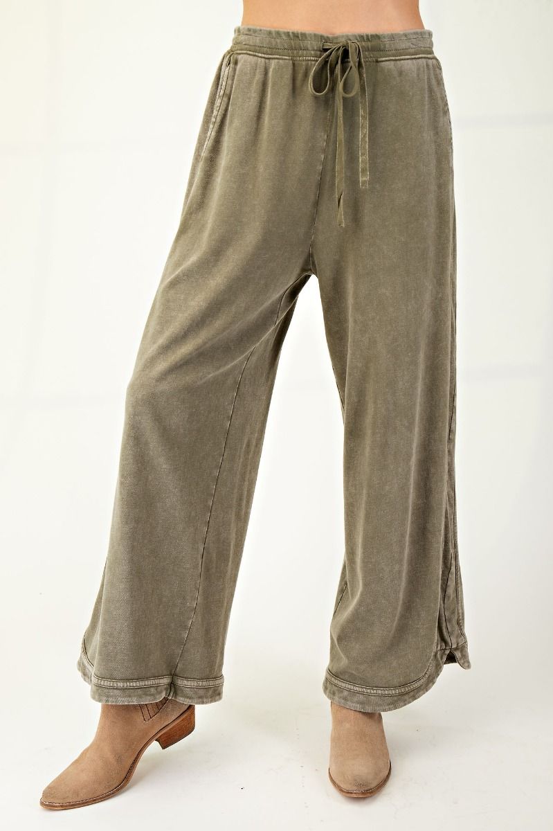 Olive Oasis Pants