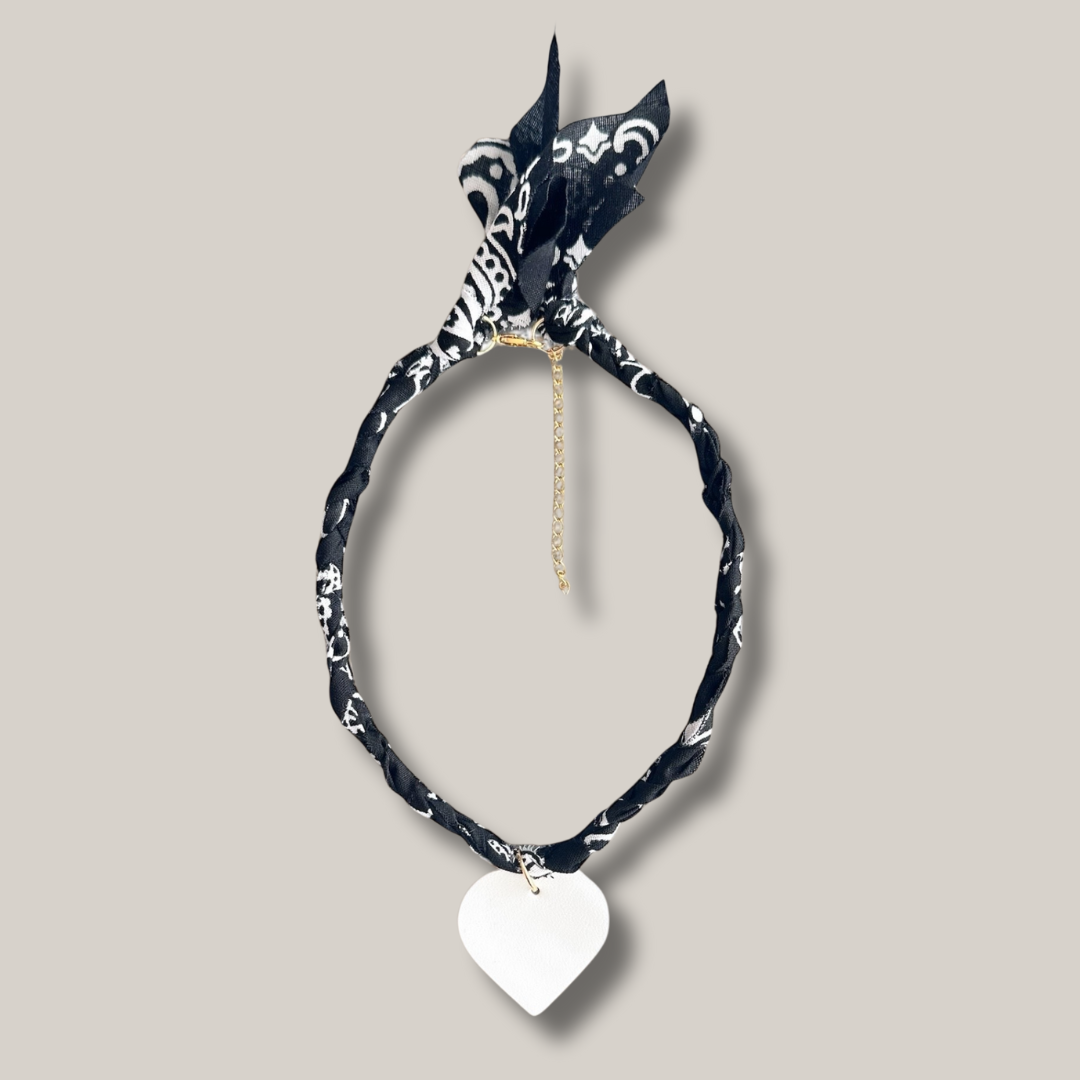 Heart Bandana Necklace