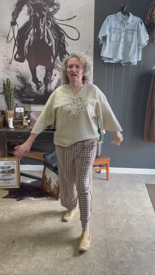 CHECKED OUT Pants